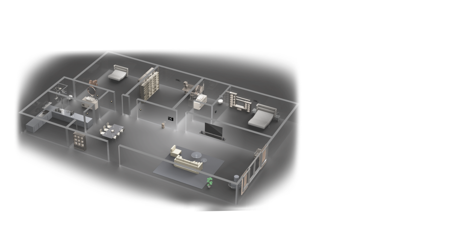 Whole-home voice network